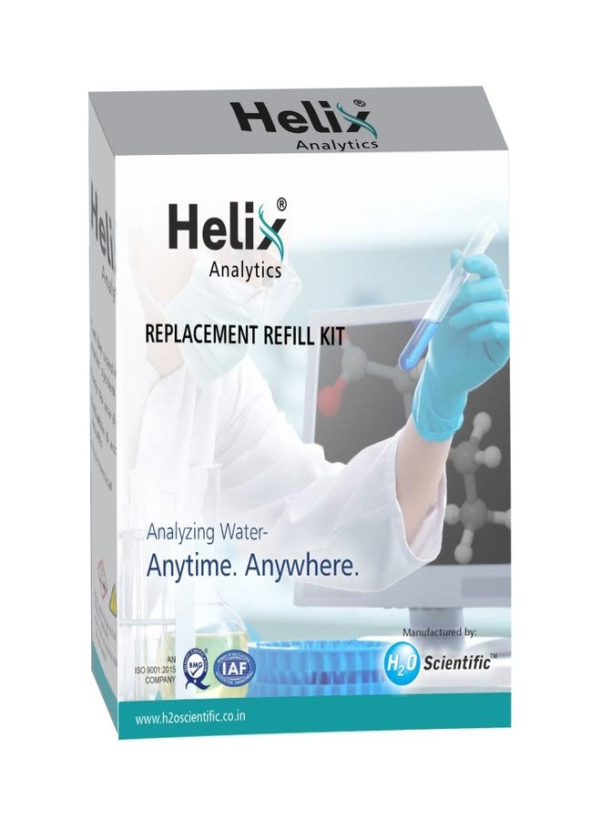 هيليكس مجموعة اختبار صلابة الماء الكلية Helix TH3، اختبار سريع وسهل للماء العسر والماء اليسر، عبوة إعادة تعبئة مجموعة اختبار صلابة الماء الكلية (عبوة من 3 قطع) - Image 3